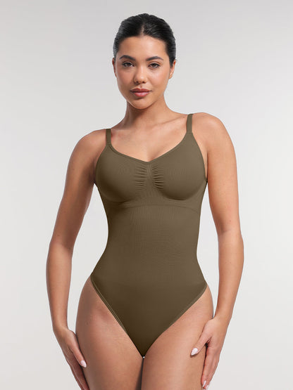 Padded Bra Thong Bodysuit