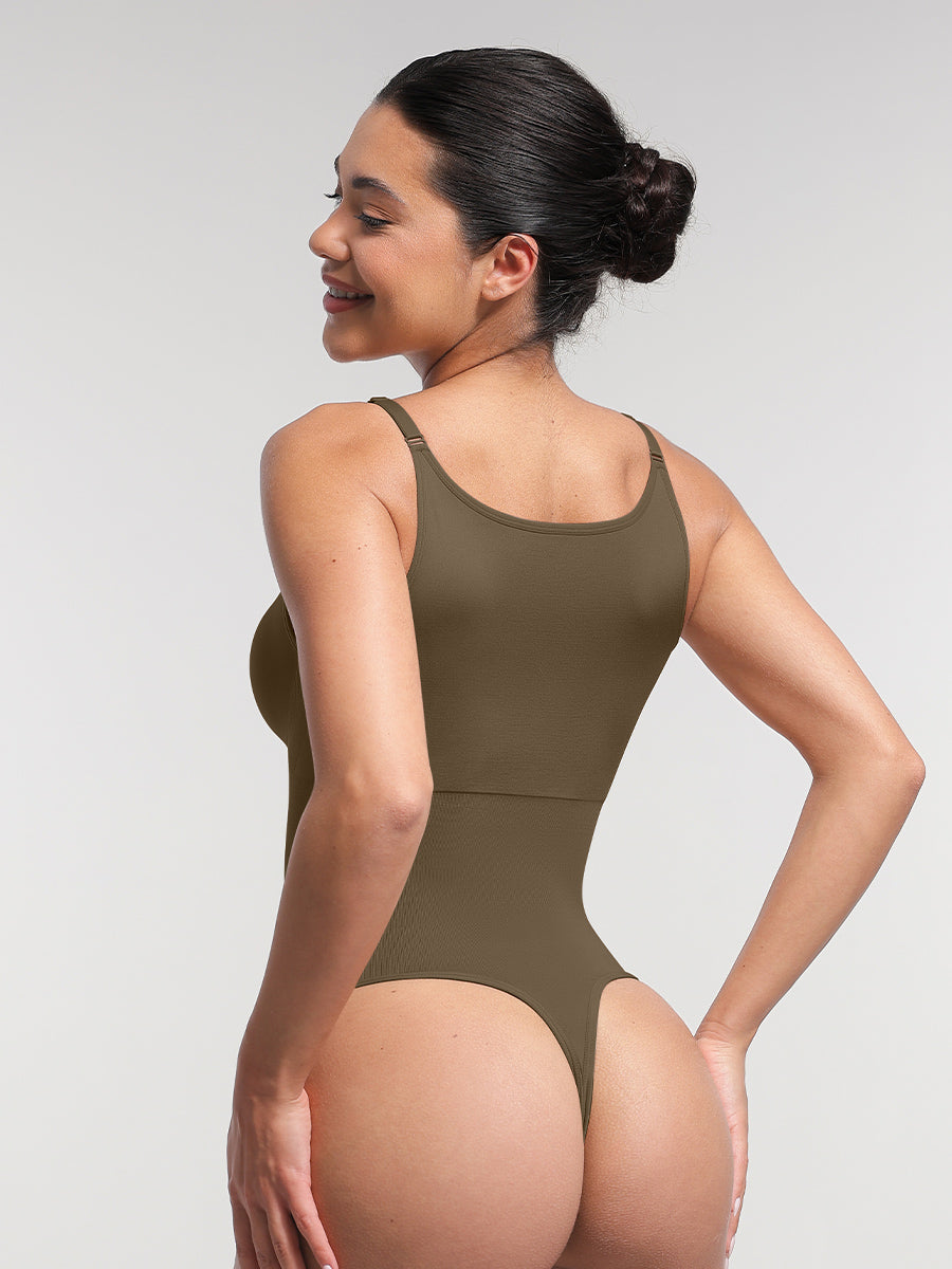 Padded Bra Thong Bodysuit