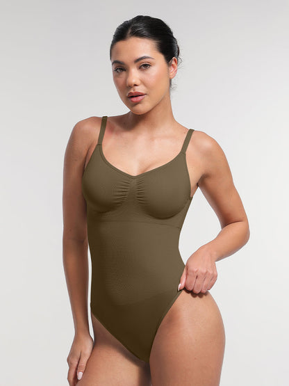 Padded Bra Thong Bodysuit
